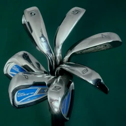 Ladies Set Of 7 X King Cobra S9 Irons 5-SW Ladies Graphite Shafts Mixed Grips