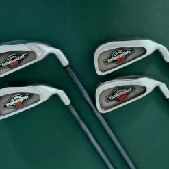 Set 4 X Callaway Big Bertha Irons 3-6 Regular Graphite Shafts Mixed Grips