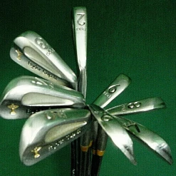 Vintage Set Of 8 X Ryder Cup II Irons 2-9 Regular Steel Shafts Mixed Grips