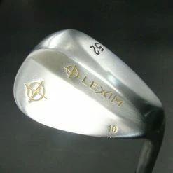Japanese Rizap LEXIM 10 52° Gap Wedge Stiff Steel Shaft Golf Pride Grip