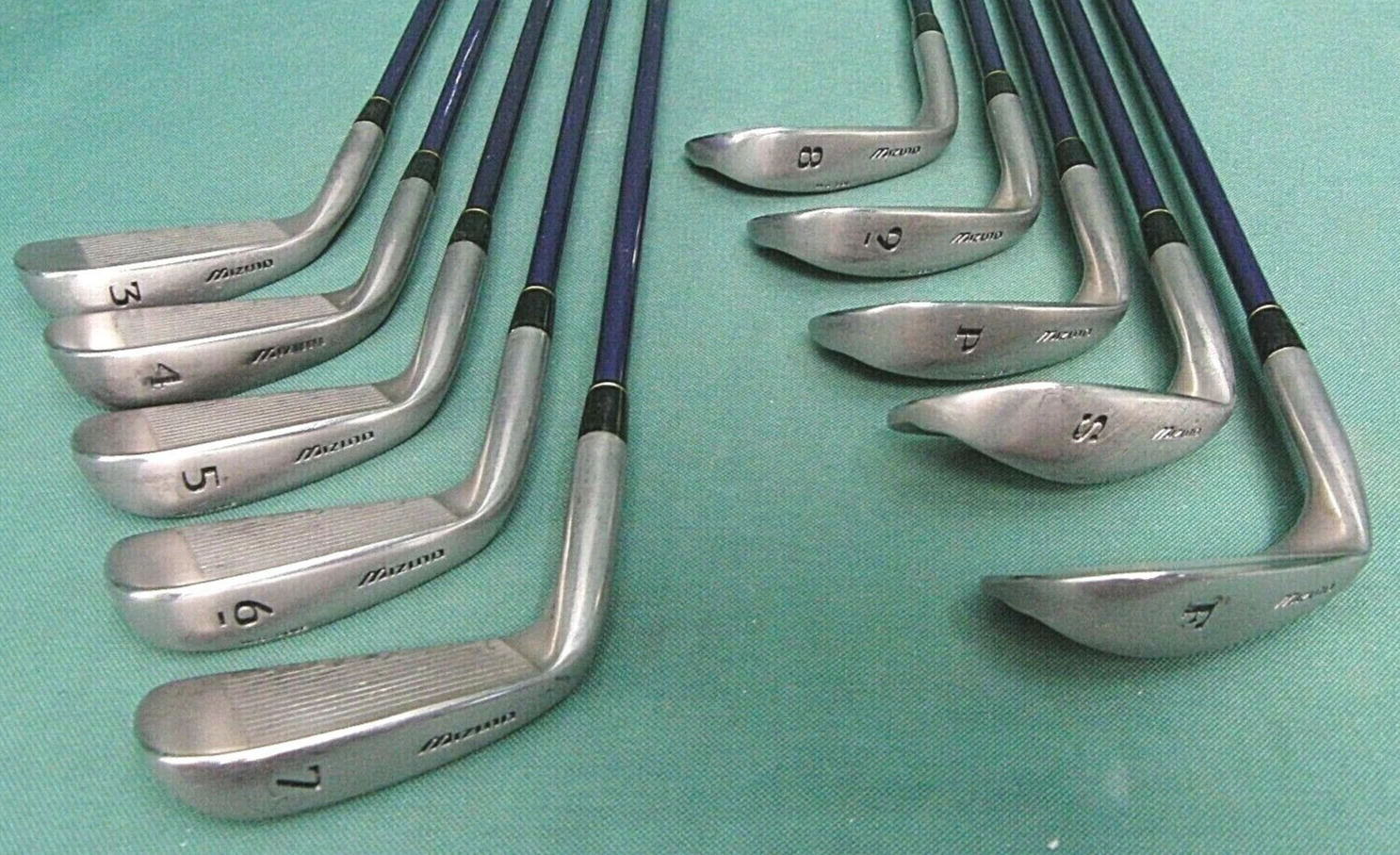 Set Of 10 X Mizuno Notus Super Irons 3-SW + F Wedge Regular Graphite Shafts 6 Set Of 10 X Mizuno Notus Super Irons 3-SW + F Wedge Regular Graphite Shafts - Image 4