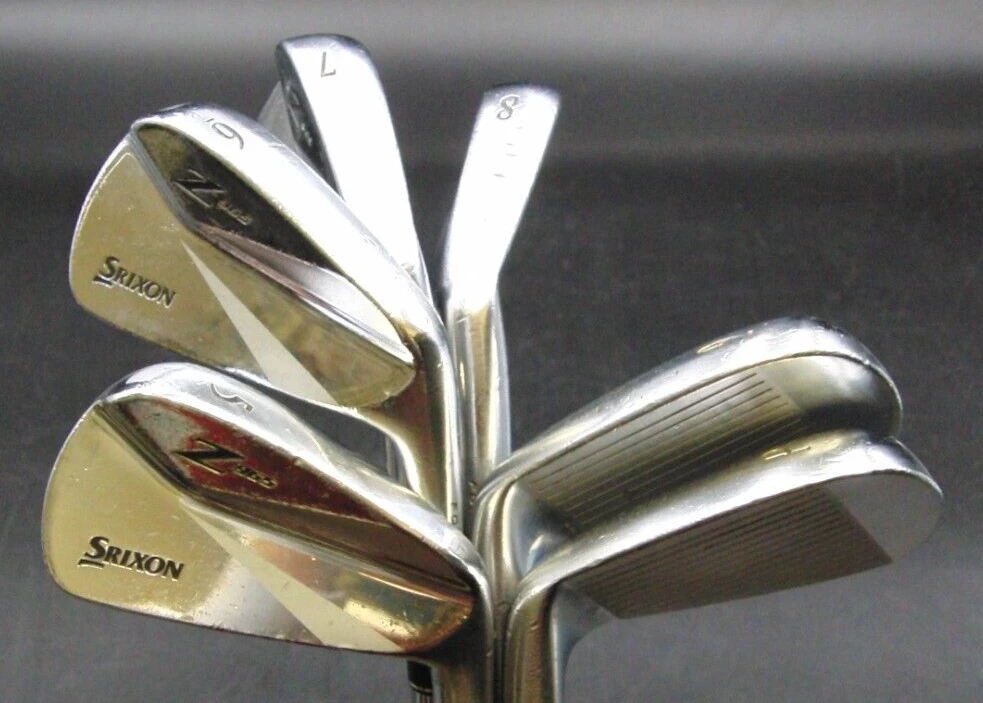 Set Of 6 X Srixon Z965 Irons 5-PW Regular Steel Shafts Lamkin Grips 3 Set Of 6 X Srixon Z965 Irons 5-PW Regular Steel Shafts Lamkin Grips