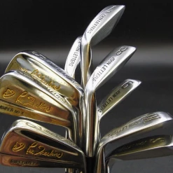 Vintage Set Of 9 X John Letters Lee Trevino Irons 3-SW Regular Steel Shafts