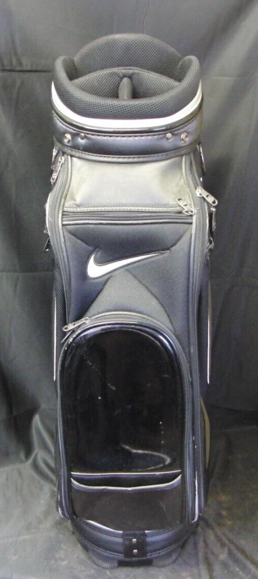 6 Division Nike Black Silver Tour Cart Trolley Golf Bag 5 6 Division Nike Black Silver Tour Cart Trolley Golf Bag - Image 3