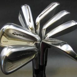 Set Of 7 X TaylorMade Tour Preferred MC Irons 4-PW Regular Steel Shafts