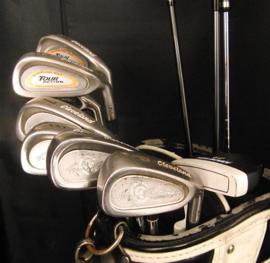 Set Of Cleveland TA 5 Irons 4-PW + Driver +3 Wood +17° Wood +Putter +Bag 4 Set Of Cleveland TA 5 Irons 4-PW + Driver +3 Wood +17° Wood +Putter +Bag - Image 2