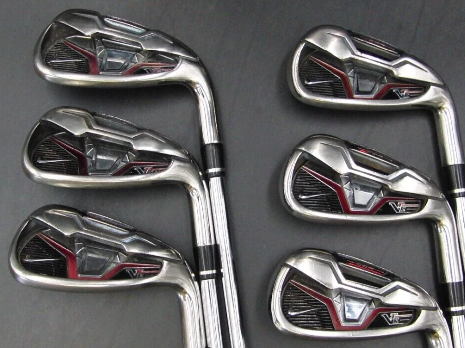 Set Of 6 X Nike VRS High Corface Irons 5-PW Regular Steel Shaft Mixed Grips 5 Set Of 6 X Nike VRS High Corface Irons 5-PW Regular Steel Shaft Mixed Grips - Image 3