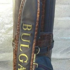 Vintage 6 Division Bulgari Tour Cart Golf Clubs Bag BVlgari -Golf Bags Shop 32 f1e464e5 5c62 41ec 9301 5e01c3aa0929