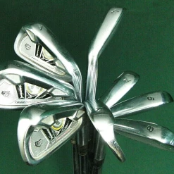 Set Of 8 X TaylorMade Tour Preferred TP Irons 3-PW Stiff Steel Shafts