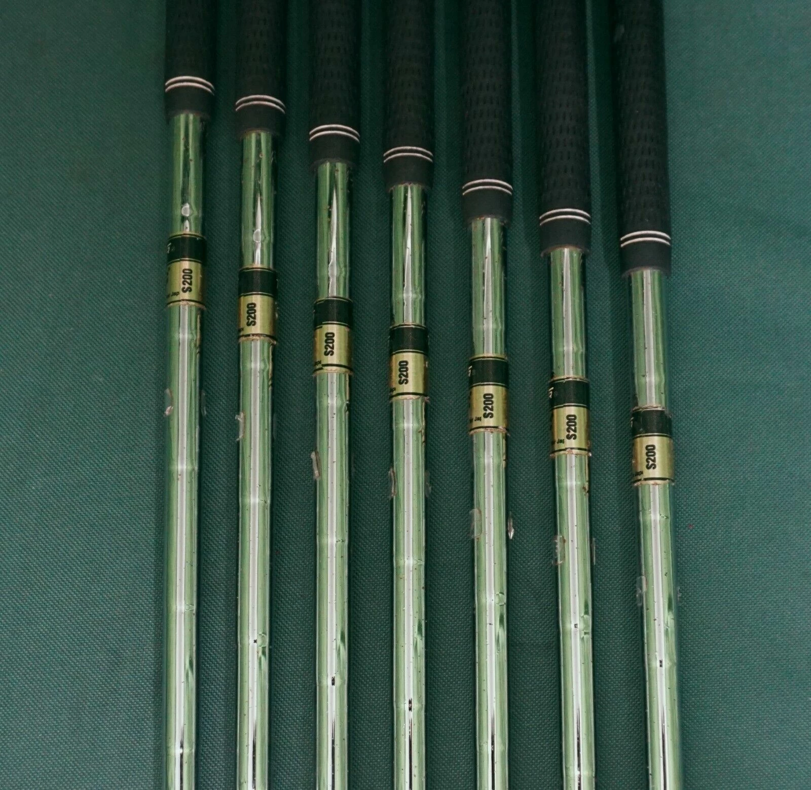 Set Of 7 X Srixon I-505 Forged Irons 4-PW Stiff Steel Shafts Srixon Grips 9 Set Of 7 X Srixon I-505 Forged Irons 4-PW Stiff Steel Shafts Srixon Grips - Image 7