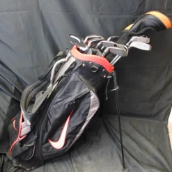 Wilson/Nicklaus/Dunlop/Nike Set Wilson Deep Red Irons 6-SW, Driver ,3 & 4 Hybrid, Putter + Bag -Golf Bags Shop 32 f5a07917 64ee 494c 9873 6f1c0939b7e5