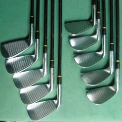 Set Of 9 X PRGR DATA 811 Irons 3-SW + AW Stiff Graphite Shafts Mixed Grips -Golf Bags Shop 32 f6f544d9 e3ae 4538 ba43 c8d8cd047cb2
