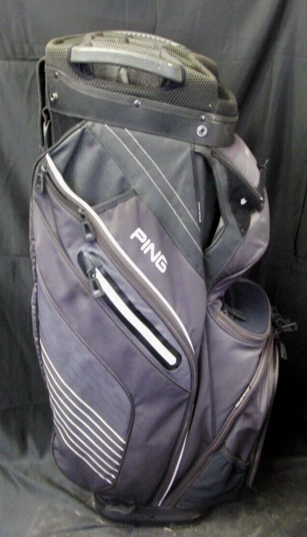 15 Division Ping Pioneer Dark Blue White Tour Cart Golf Clubs Bag 9 15 Division Ping Pioneer Dark Blue White Tour Cart Golf Clubs Bag - Image 7