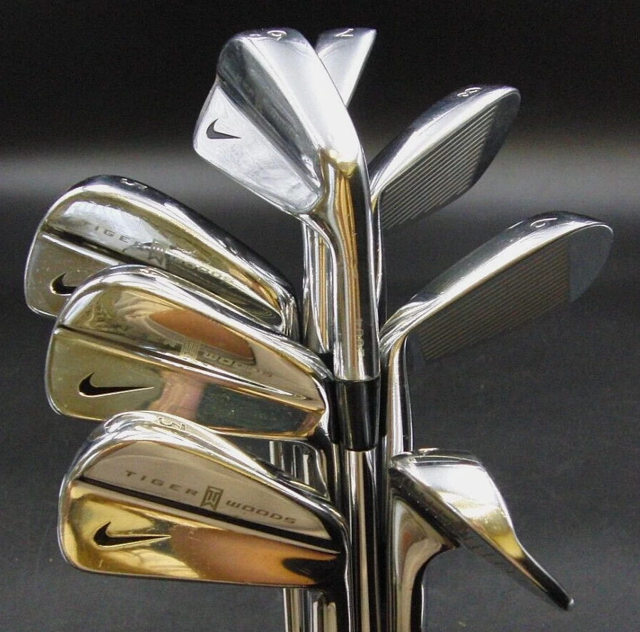 Set Of 8 X Nike Limited Edition Forged Blades Tiger Woods Irons 3-PW Regular 11 Set Of 8 X Nike Limited Edition Forged Blades Tiger Woods Irons 3-PW Regular - Image 9