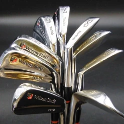 Set Of 9 X Wilson Staff FG-51 Irons 3-SW Stiff Steel Shafts Wilson Staff Grips -Golf Bags Shop 57 439f10ce 0f1e 4132 abcb 63dabba9fdc6