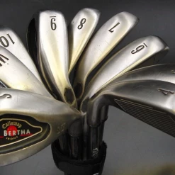 Set Of 9 X Callaway Big Bertha Irons 4-SW Uniflex Steel Shafts TourEdge Grips -Golf Bags Shop 57 709fb596 3907 4f2a 8813 dc18107b5e29