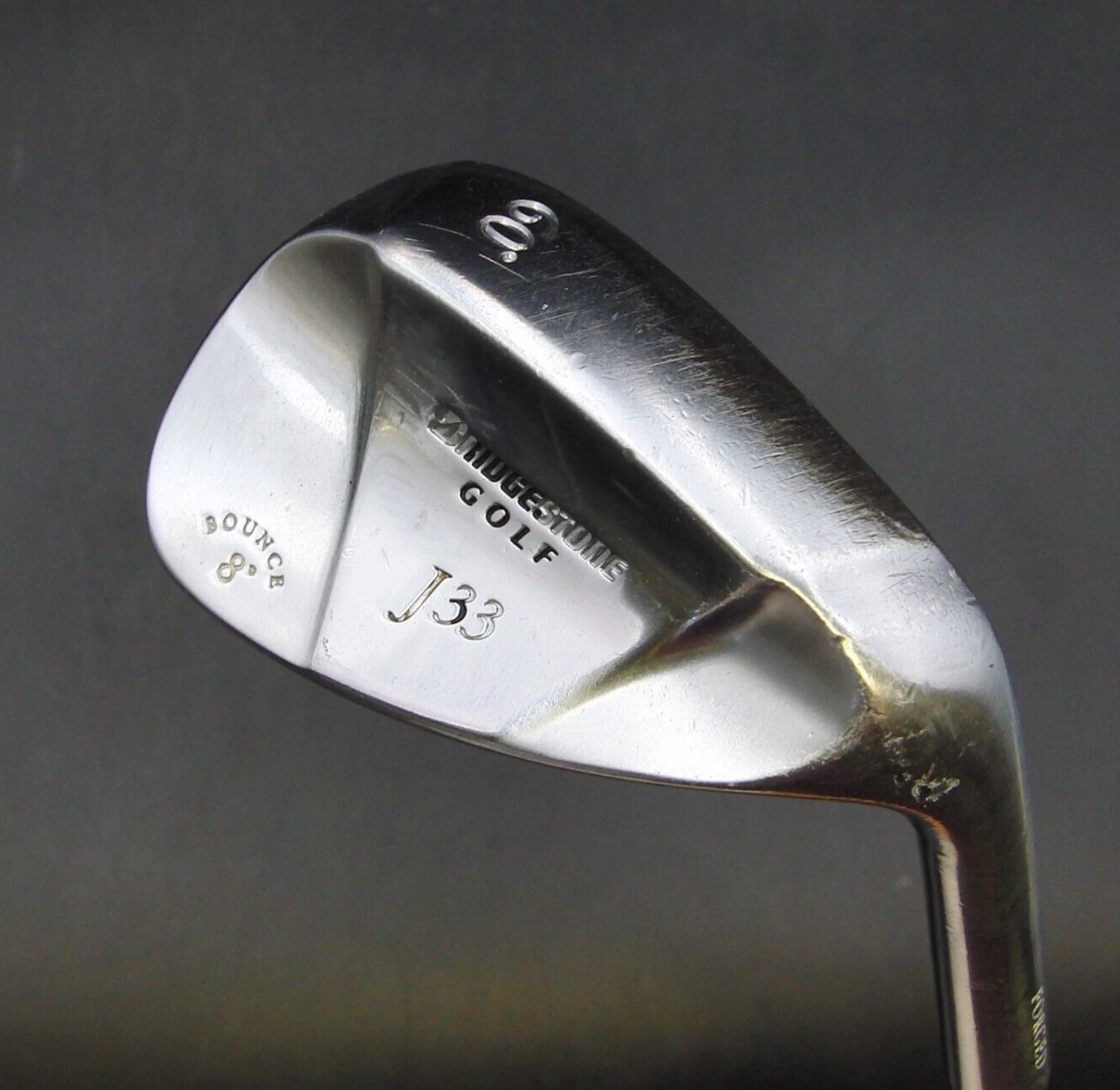 Bridgestone Golf J33 Forged 60º Lob Wedge Regular Steel Shaft Golf Pride Grip 8 Bridgestone Golf J33 Forged 60º Lob Wedge Regular Steel Shaft Golf Pride Grip - Image 6