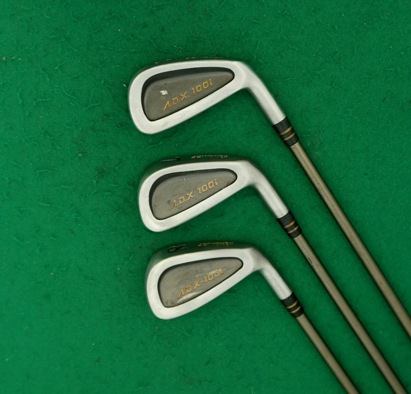 Set Of 3 X Yonex A.D.X 100i 6 7 & 8 Irons Regular Graphite Shafts 10 Set Of 3 X Yonex A.D.X 100i 6 7 & 8 Irons Regular Graphite Shafts - Image 8
