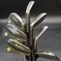 Set Of 7 X MacGregor Pro-M Forged 1025 Black Irons 4-PW Stiff Steel Shafts -Golf Bags Shop 57 ac81f44c 6895 4cfb 8442 5c66ce794b6f