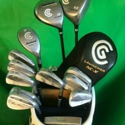 Cleveland, Ray Cook, Cutter & Buck Set Of Cleveland Form Forged Irons 3-PW + SW Driver Wood & Hybrid Putter + Bag -Golf Bags Shop 57 bdbaf5d3 e2ce 4d68 96bf 5e231df28775