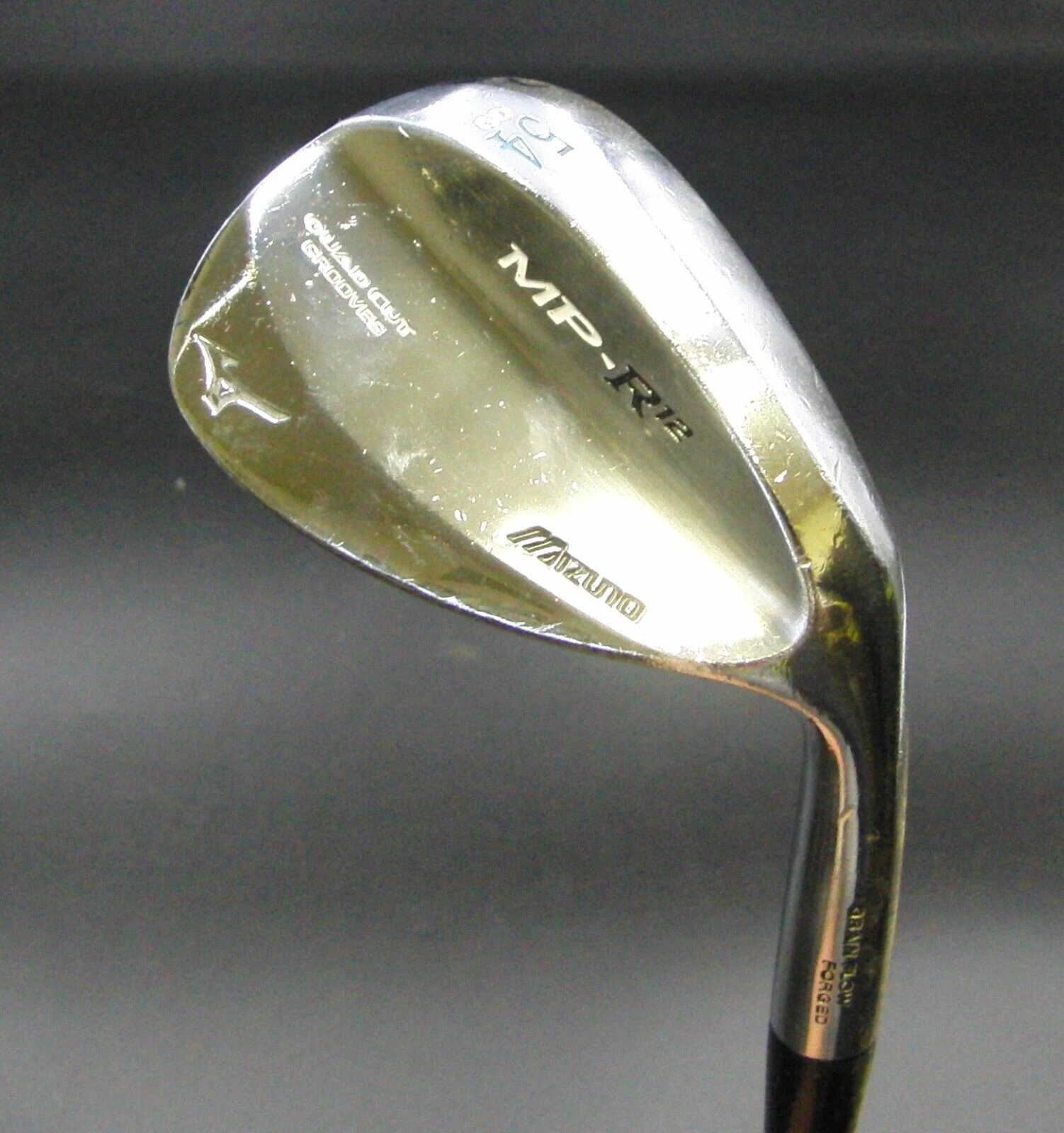 Mizuno MP-R12 Quad Cut Groover 54° Gap Wedge Wedge Steel Shaft Golf Pride Grip 7 Mizuno MP-R12 Quad Cut Groover 54° Gap Wedge Wedge Steel Shaft Golf Pride Grip - Image 5