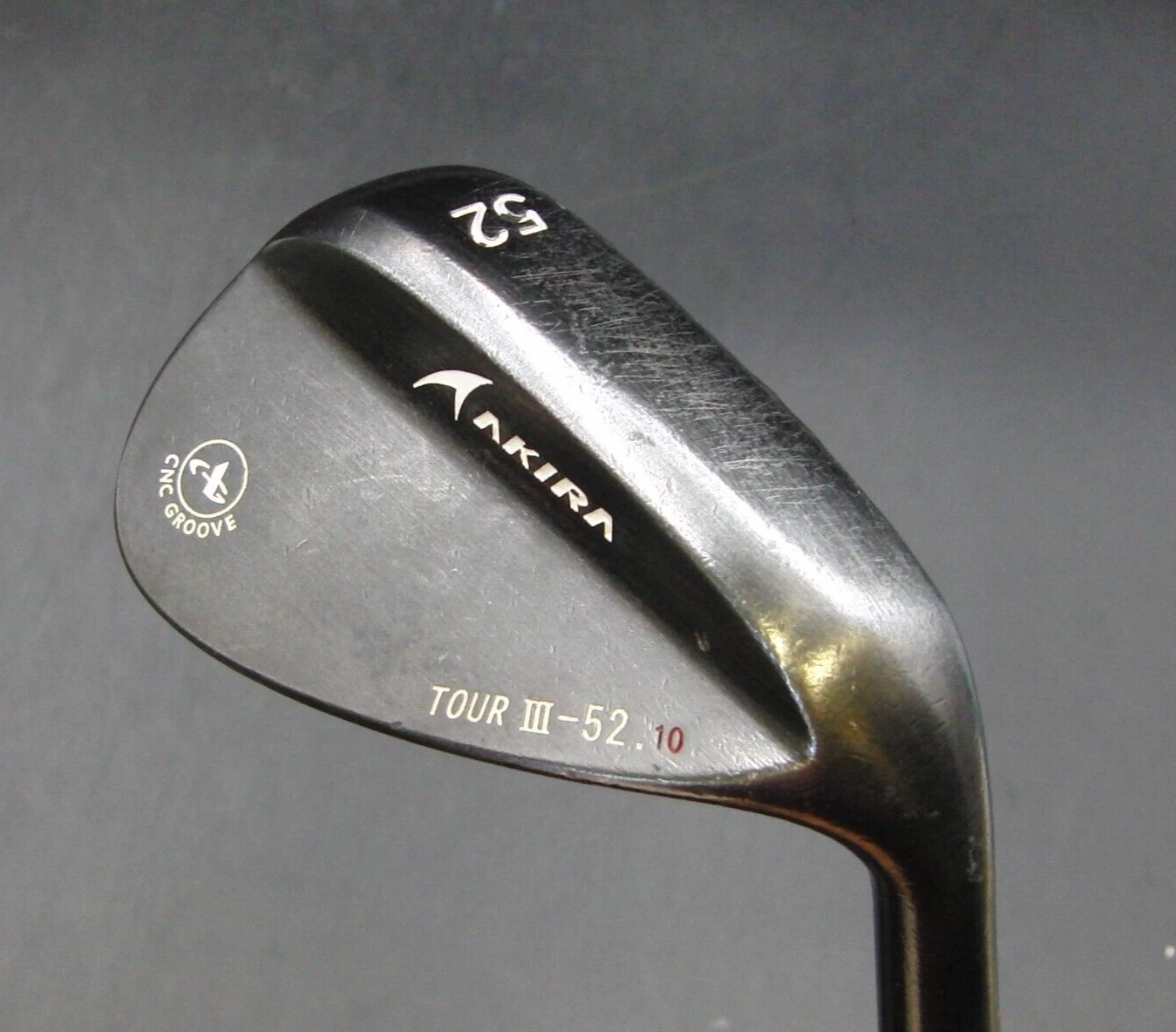 Japanese Akira CNC Groove Tour III 52° Gap Wedge Regular Steel Shaft NO1 Grip 7 Japanese Akira CNC Groove Tour III 52° Gap Wedge Regular Steel Shaft NO1 Grip - Image 5