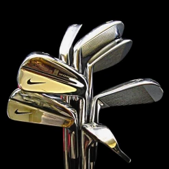 Set Of 7 X Limited 2004 Nike Tiger Woods Irons 4-PW Regular Steel Shafts