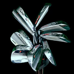 Collectors Set Of 8 X Wilson Staff FG53 Goose Neck Forged Irons 3-PW Reg Steel