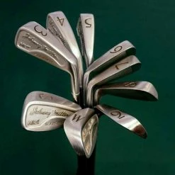 Lincs_golf Vintage Set Of 9 X Slazenger Johnny Miller MKII Irons 3-SW Regular Steel Shafts