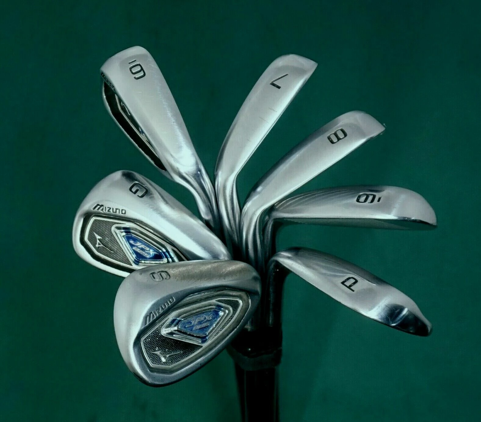 Lincs_golf Set 7 X Mizuno JPX 825 Irons 6-SW + Gap Wedge Regular Steel Shafts 3 Lincs_golf Set 7 X Mizuno JPX 825 Irons 6-SW + Gap Wedge Regular Steel Shafts