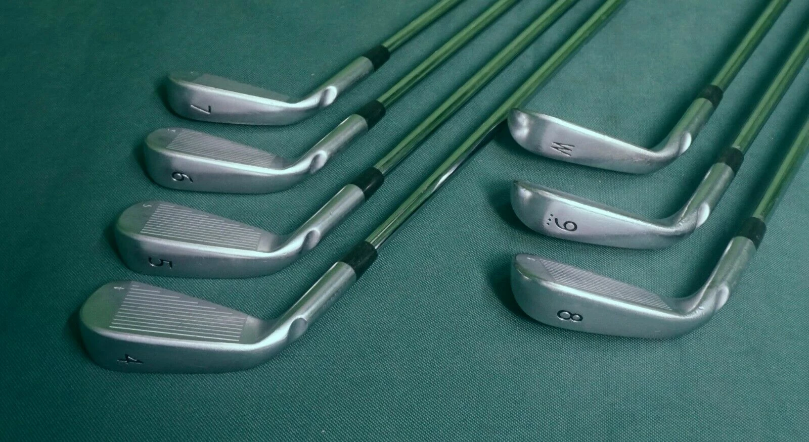 Lincs_golf Set Of 7 X Ping Anser Forged Black Dot Irons 4-PW Stiff Steel Shafts Mixed Grips 6 Lincs_golf Set Of 7 X Ping Anser Forged Black Dot Irons 4-PW Stiff Steel Shafts Mixed Grips - Image 4
