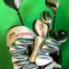 Lincs_golf Set Of Golf Clubs Nike Irons SQ Dymo Driver Wood Hybrid Method Putter Tour Bag