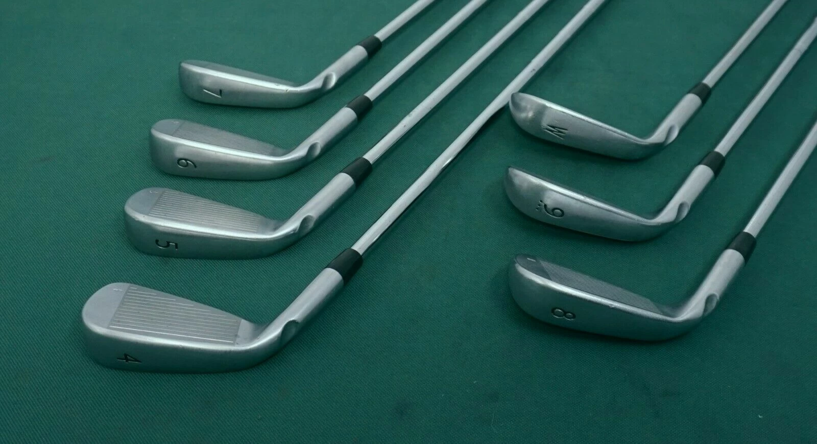 Lincs_golf Set Of 7 X Ping Anser Forged Black Dot Irons 4-PW Stiff Steel Shafts Ping Grips 6 Lincs_golf Set Of 7 X Ping Anser Forged Black Dot Irons 4-PW Stiff Steel Shafts Ping Grips - Image 4