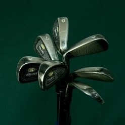 Lincs_golf Set Of 7 X John Letters Trilogy T1 Irons 4-PW Regular Steel Shaft Progen Grip