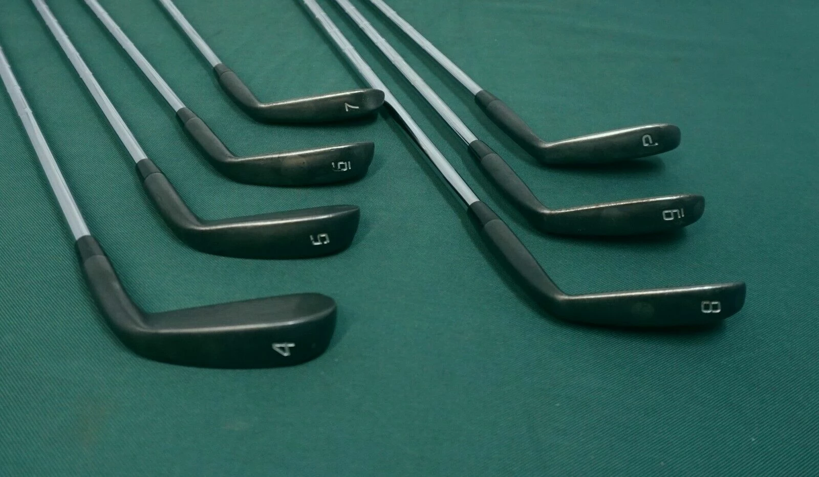 Lincs_golf Left Handed Set 7x Cobra King CB Forged Black Irons 4-PW Extra Stiff Steel Shaft 6 Lincs_golf Left Handed Set 7x Cobra King CB Forged Black Irons 4-PW Extra Stiff Steel Shaft - Image 4