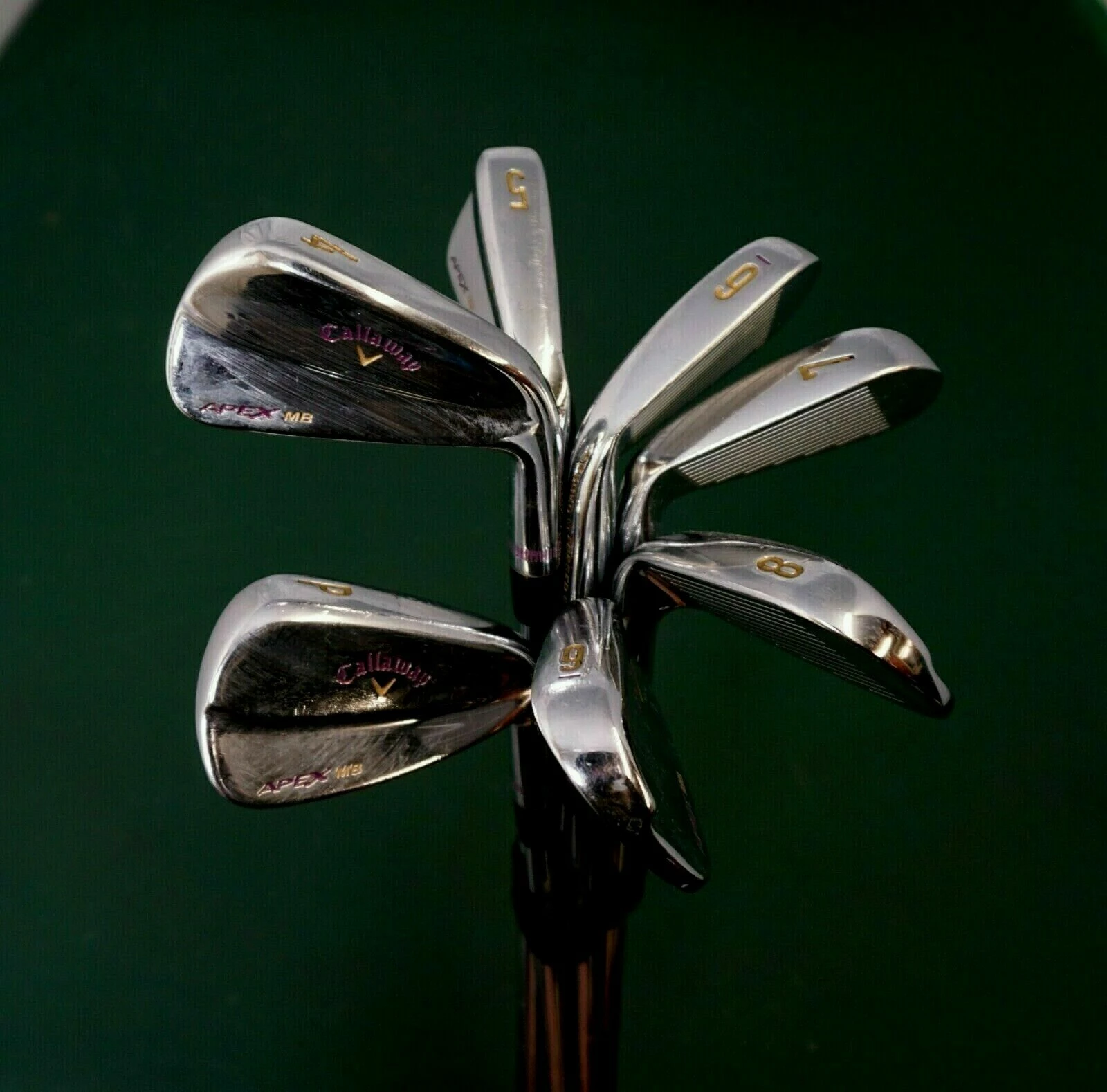 Lincs_golf Set Of 7 X Callaway Apex MB Forged 18 Irons 4-PW Stiff Steel Shaft 3 Lincs_golf Set Of 7 X Callaway Apex MB Forged 18 Irons 4-PW Stiff Steel Shaft