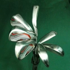 Lincs_golf Set Of 7 X Nike VRS Covert 2.0 Irons 4-PW Regular Steel Shafts Mixed Grips
