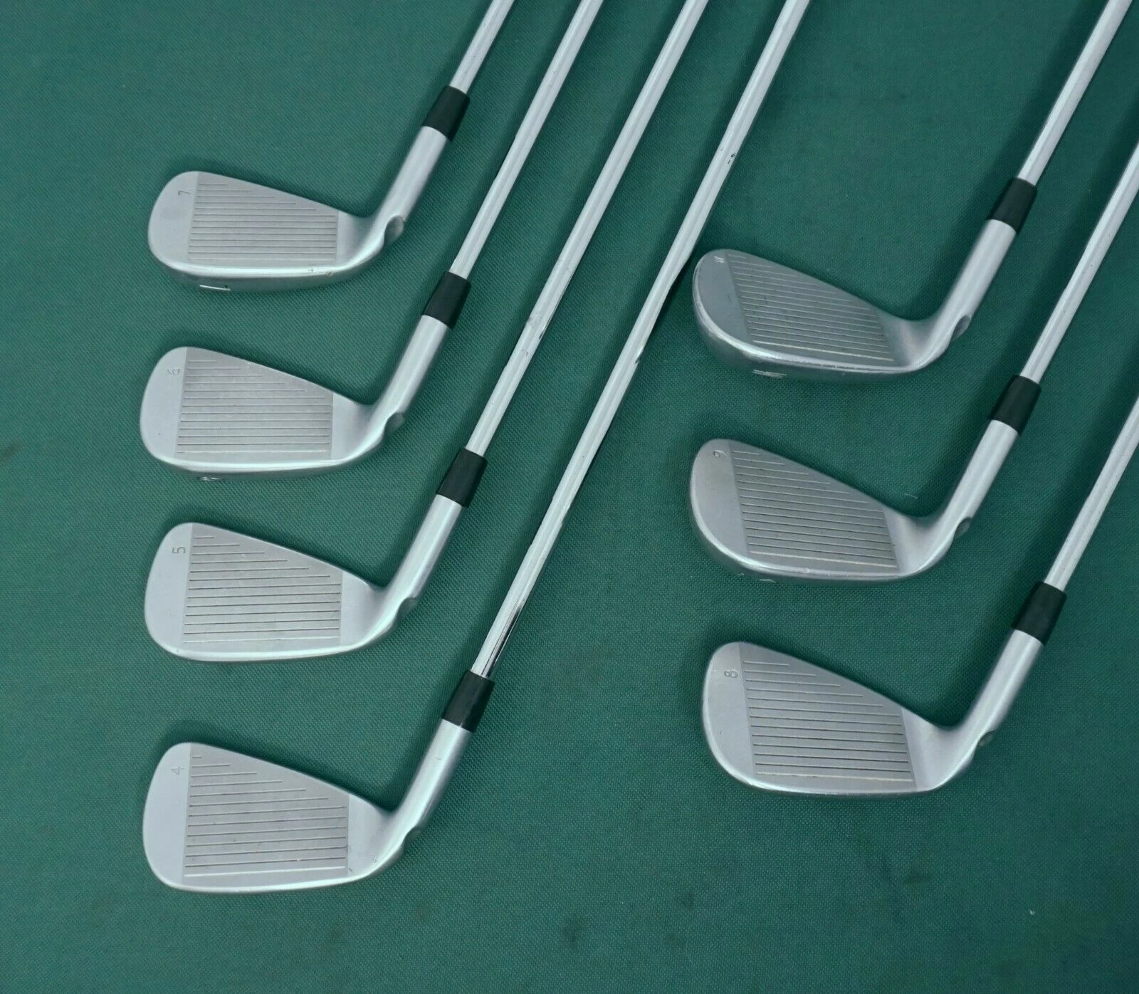 Lincs_golf Set Of 7 X Ping Anser Forged Black Dot Irons 4-PW Stiff Steel Shafts Ping Grips 5 Lincs_golf Set Of 7 X Ping Anser Forged Black Dot Irons 4-PW Stiff Steel Shafts Ping Grips - Image 3