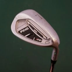 Lincs_golf Ping I20 Green Dot Lob Wedge Regular Steel Shaft Ping Grip