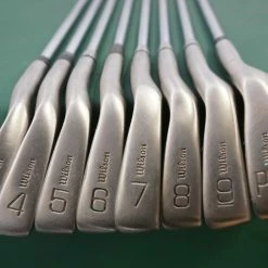 Lincs_golf Vintage Set Of 8 X Wilson Aggressor Irons 3-PW Regular Steel Shaft -Golf Bags Shop s l1600 c31542db 2ccb 4f28 a1dc 842fcfd2024c