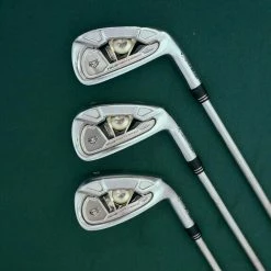 Lincs_golf Set Of 3 X TaylorMade Tour Preferred TP 4, 6 & 8 Irons Regular Steel Shafts