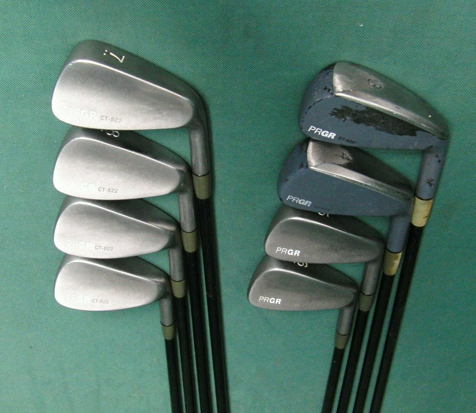 Lincs_golf Combi Set Of 8 X PRGR CT-522 / 522c Irons 3-PW Regular Graphite Shafts 4 Lincs_golf Combi Set Of 8 X PRGR CT-522 / 522c Irons 3-PW Regular Graphite Shafts - Image 2