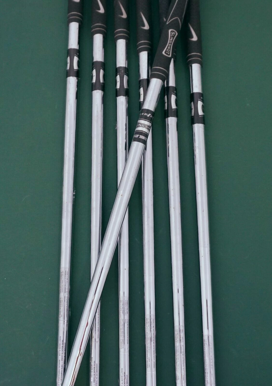 Lincs_golf Set Of 7 X Nike Slingshot Irons 4-PW Stiff Steel Shafts Nike Grips 7 Lincs_golf Set Of 7 X Nike Slingshot Irons 4-PW Stiff Steel Shafts Nike Grips - Image 5