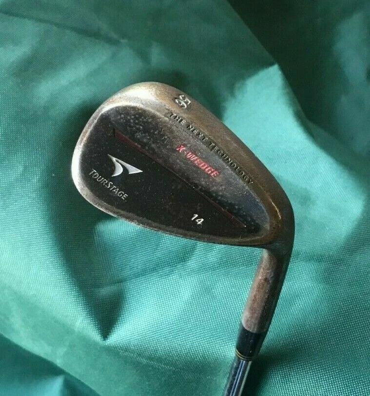 Lincs_golf Bridgestone Tour Stage X Wedge 56 - 14 RAW Sand Wedge Extra Stiff Steel Shaft 3 Lincs_golf Bridgestone Tour Stage X Wedge 56 - 14 RAW Sand Wedge Extra Stiff Steel Shaft