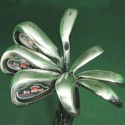 Lincs_golf Set 8 X Callaway Japan Model Big Bertha Irons 4-10 + PW Stiff Steel Shafts