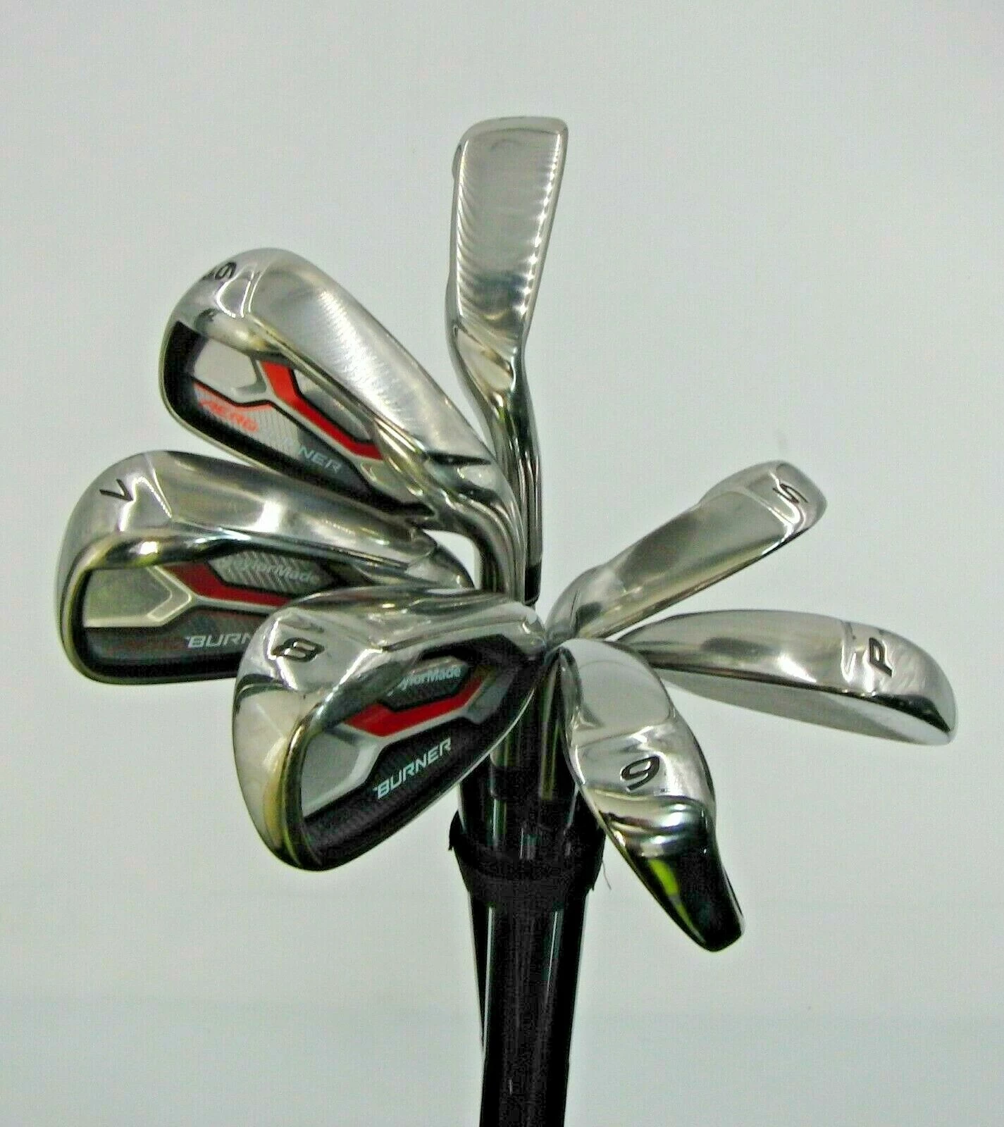 Lincs_golf Set Of 7 X TaylorMade Aeroburner Irons 5-SW Regular Steel Shafts 3 Lincs_golf Set Of 7 X TaylorMade Aeroburner Irons 5-SW Regular Steel Shafts